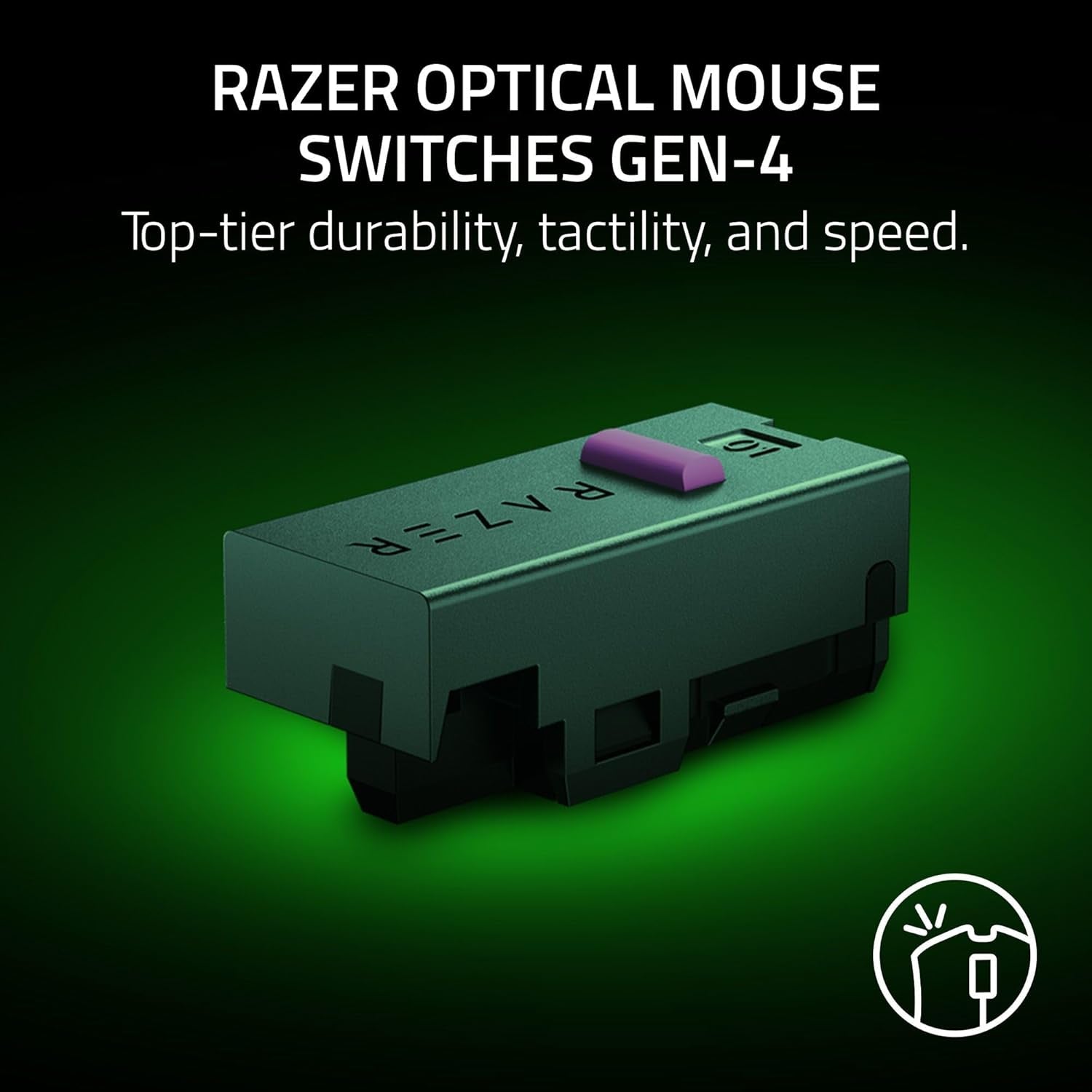 Razer Deathadder V4 Pro Wireless Gaming Mouse, 8K Polling Rate, 56G, Black | Hyperspeed Wireless Gen-2, Optical Scroll Wheel, Optical Switches Gen-4, Focus Pro 45K Sensor Gen-2, up to 150 Hr Battery